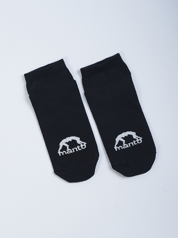MANTO ankle socks LOGO black