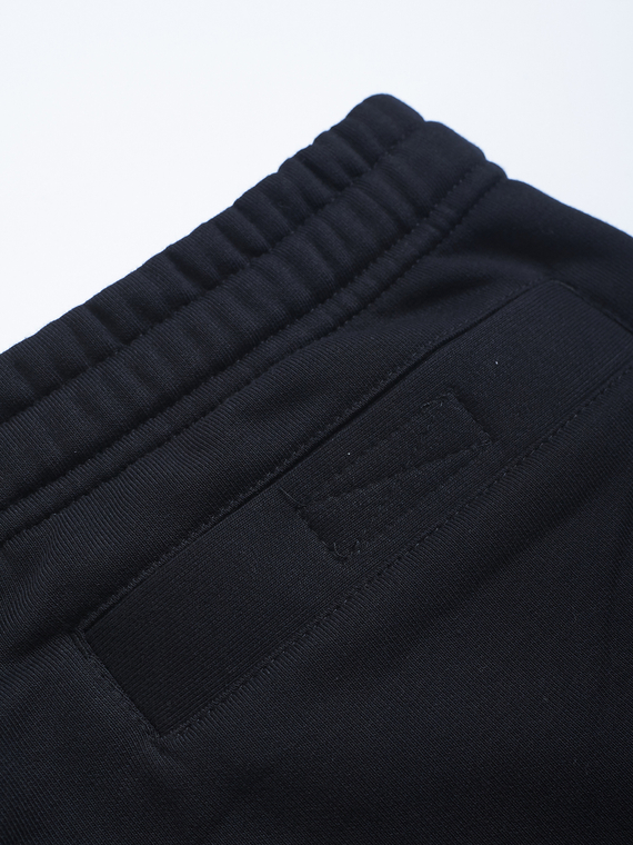 MANTO cotton shorts DEFEND black