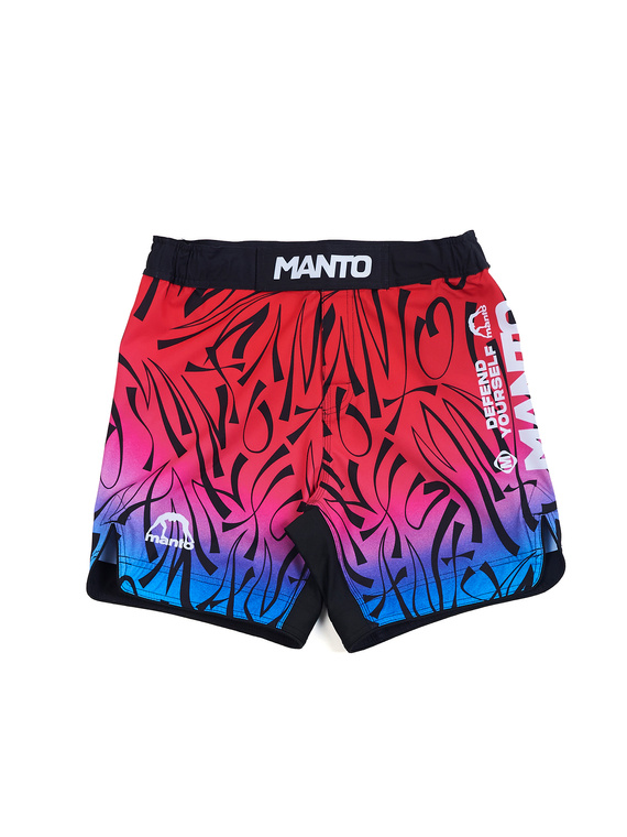 MANTO fight shorts MULTI GRADIENT