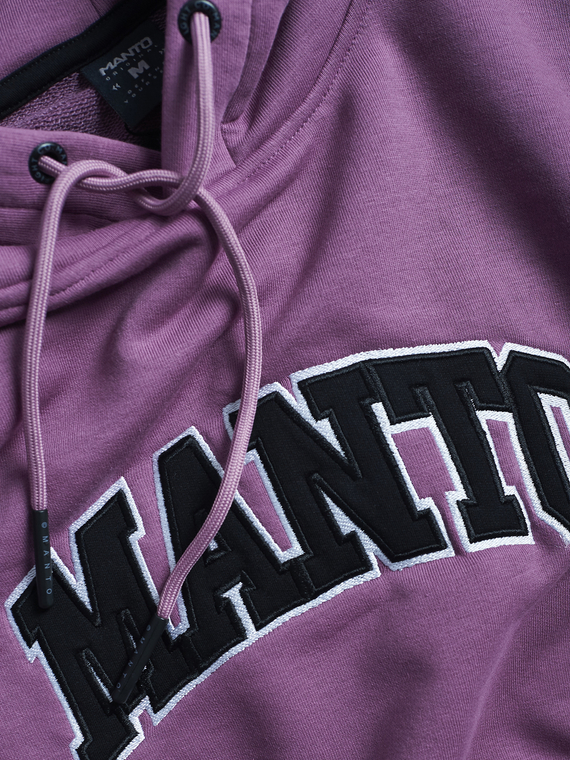 MANTO hoodie VARSITY purple