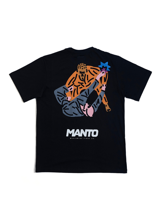 MANTO t-shirt  BJJ GYM 2.0 black