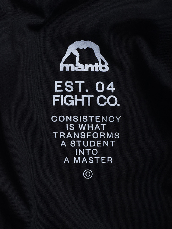 MANTO t-shirt  CONSISTENCY black
