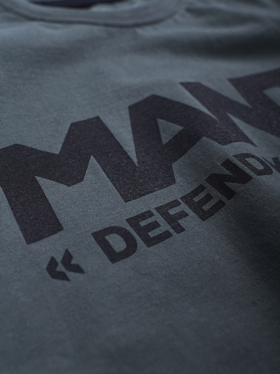 MANTO t-shirt LOGOTYPE DEFEND khaki