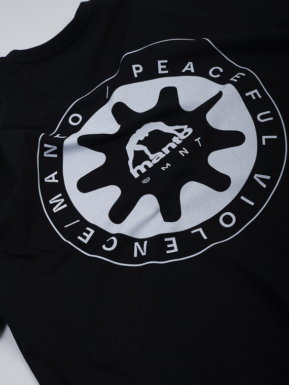 MANTO t-shirt MNT black