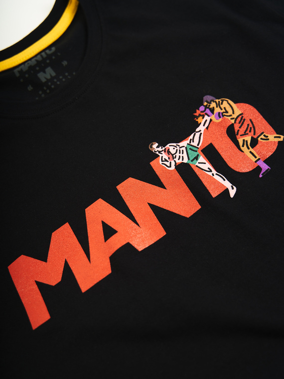 MANTO t-shirt  STRIKE GYM  2.0 black