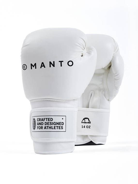 MANTO Boxhandschuhe IMPACT weiss