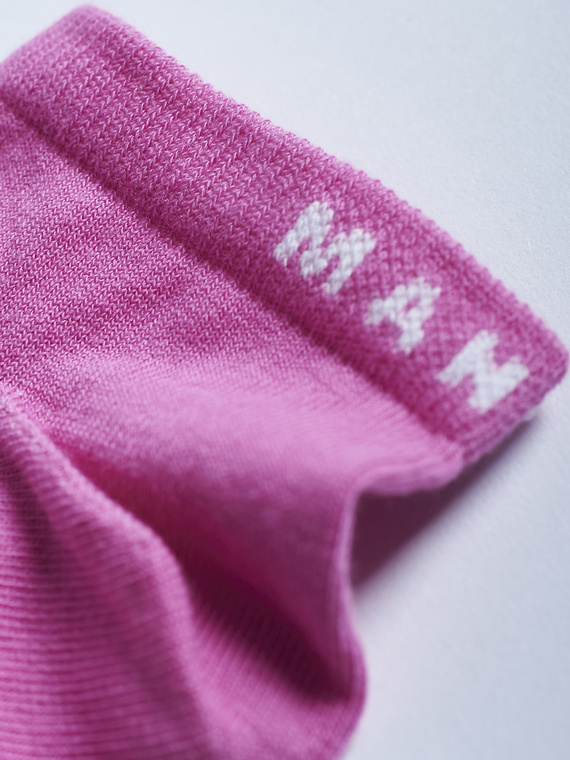 MANTO Socken LOGO rosa