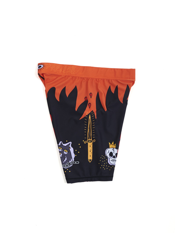 MANTO VT shorts DIABLO schwarz