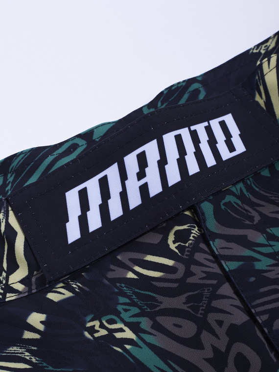 MANTO fight shorts DISTORT