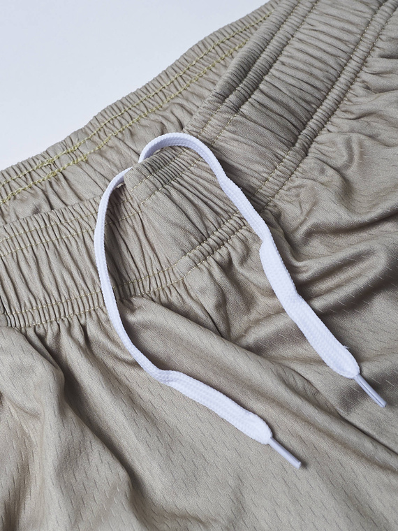 MANTO  mesh shorts SOCIETY beige