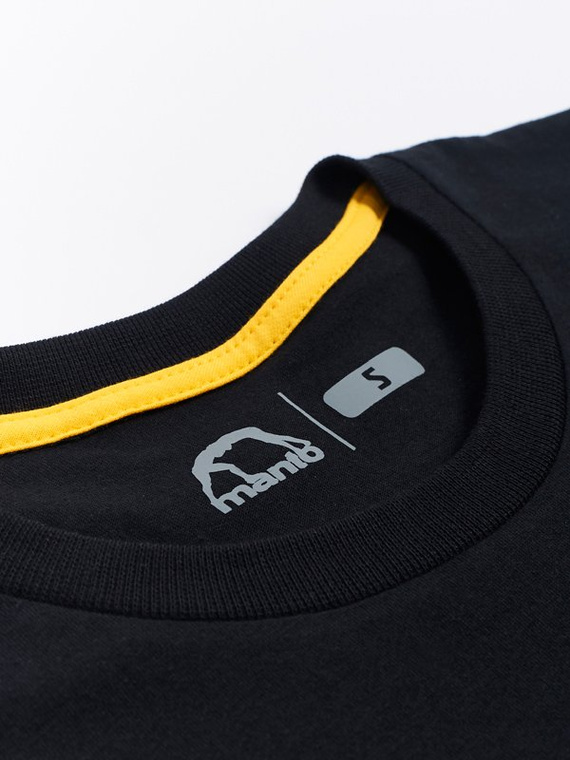 MANTO t-shirt BASIC schwarz 