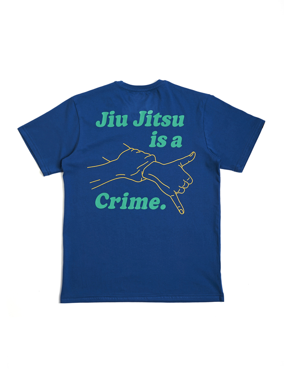 MANTO t-shirt CRIME marineblau