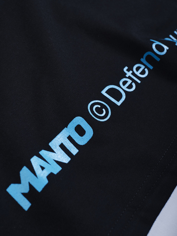 MANTO t-shirt DUO SEA schwarz