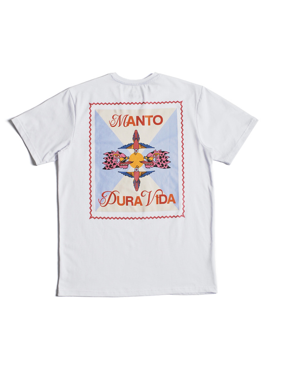 MANTO t-shirt PV weiss