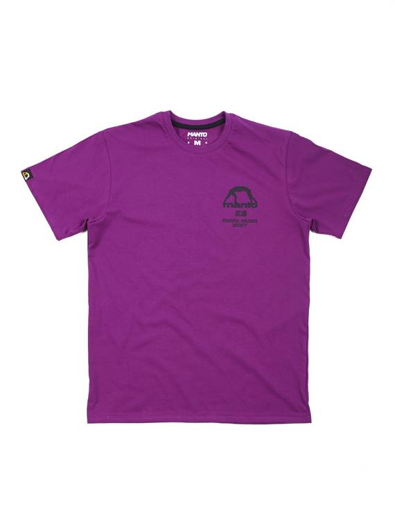 MANTO t-shirt SOCIETY lila