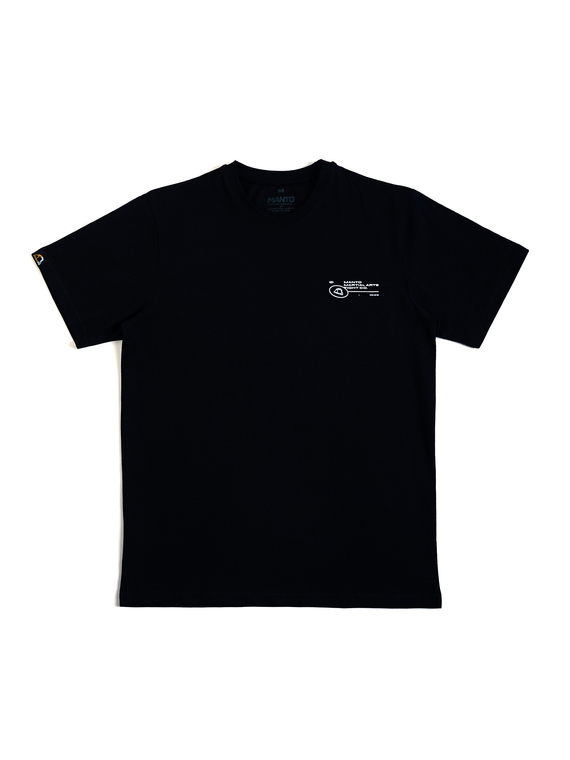 MANTO t-shirt TEMPLATE schwarz