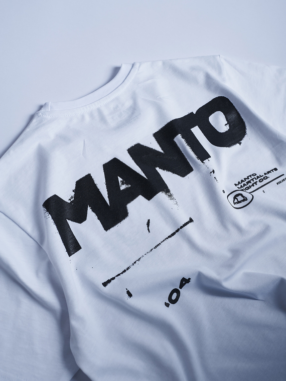 MANTO t-shirt TEMPLATE weiss