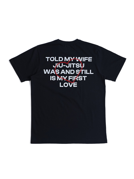 MANTO t-shirt WIFE schwarz