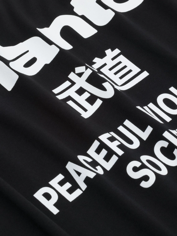 MANTO t-shirt SOCIETY czarny
