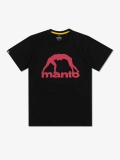 MANTO t-shirt VIBE 25 czarno-czerwony