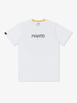 MANTO t-shirt DRIP biały