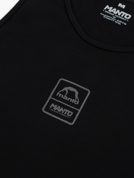 MANTO tank top PULSE czarny