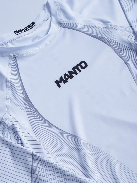 MANTO long sleeve rashguard FLOW biały