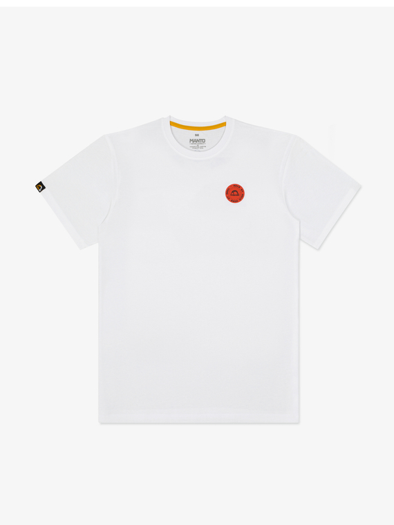 MANTO t-shirt STAMP 25 biały