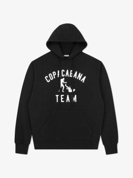 MANTO bluza z kapturem COPACABANA LOGO czarna