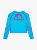 MANTO rashguard PEACEFUL VIOLENCE niebieski