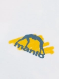 MANTO t-shirt LUCHADOR biały
