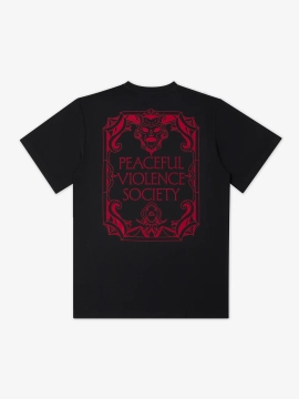 MANTO t-shirt PROFUSE czarny 