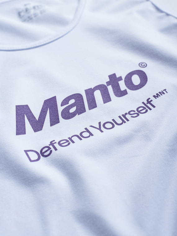 MANTO tank top DEFEND 23 biały