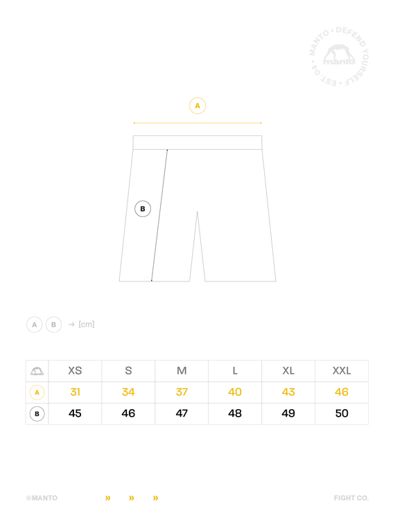 MANTO spodenki ICON czarne