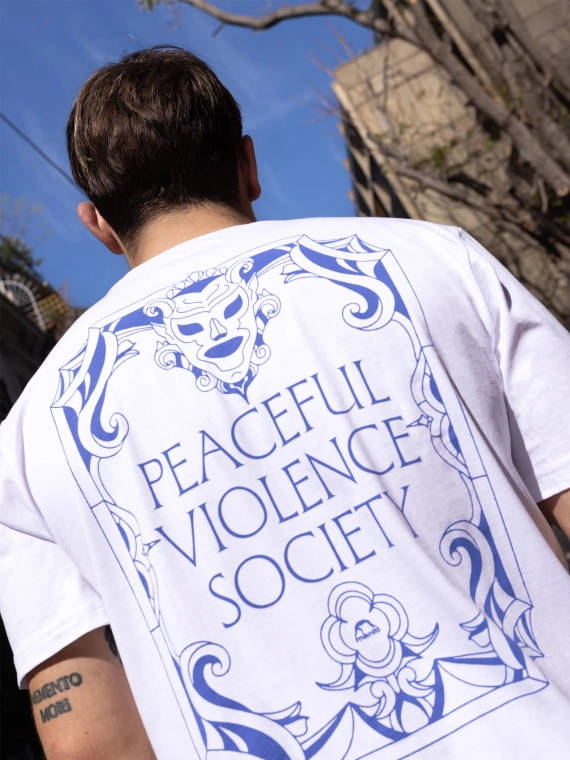 MANTO t-shirt PROFUSE biały