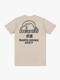 MANTO t-shirt SOCIETY 25 beżowy