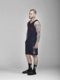 MANTO tank top ENDURANCE czarny