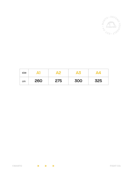 MANTO pas do BJJ MOTTO czarny