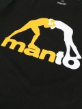 MANTO t-shirt LOGO czarny onyks
