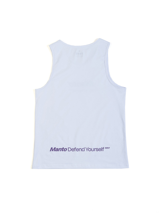 MANTO tank top DEFEND 23 biały