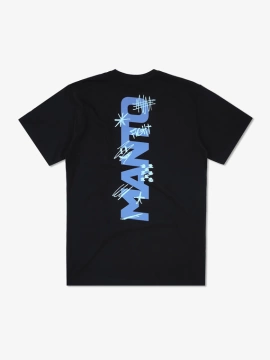 MANTO t-shirt VERTICAL czarny