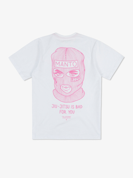 MANTO x KTOF t-shirt BALACLAVA biała