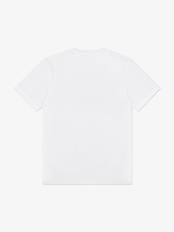 MANTO t-shirt METAL LOGOTYPE biały