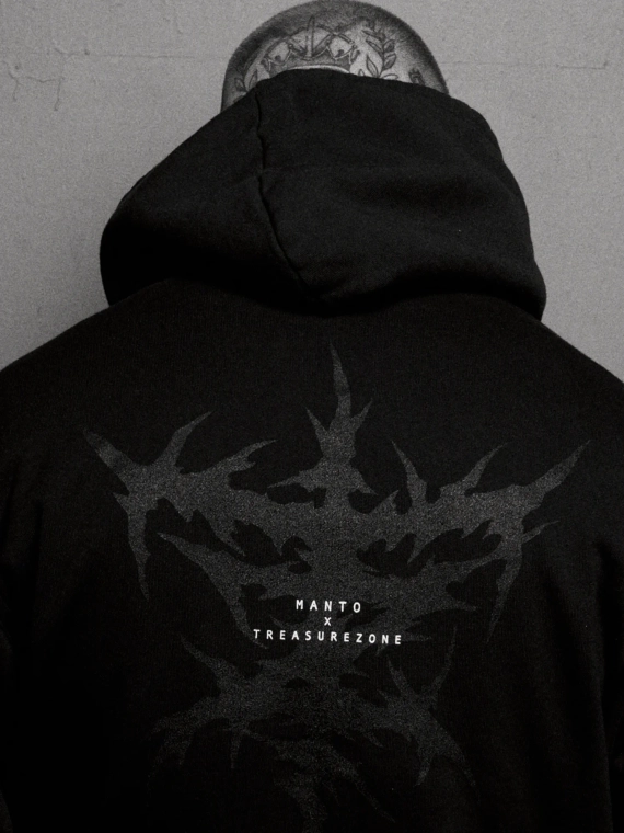 MANTO bluza z kapturem TREASURE ZONE OVERSIZE