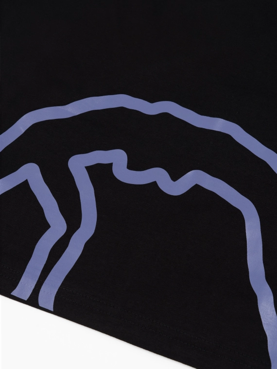 MANTO t-shirt TRACE czarny