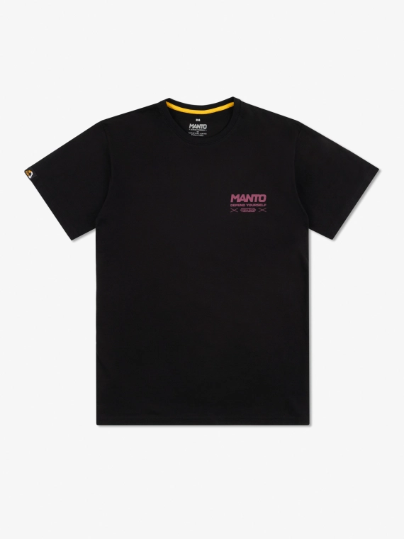 MANTO t-shirt KICKER czarny