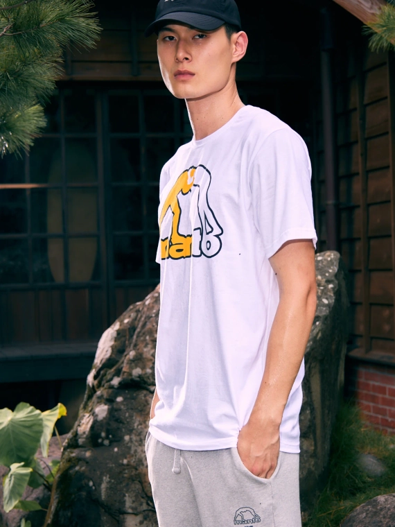 MANTO t-shirt LOGO biały