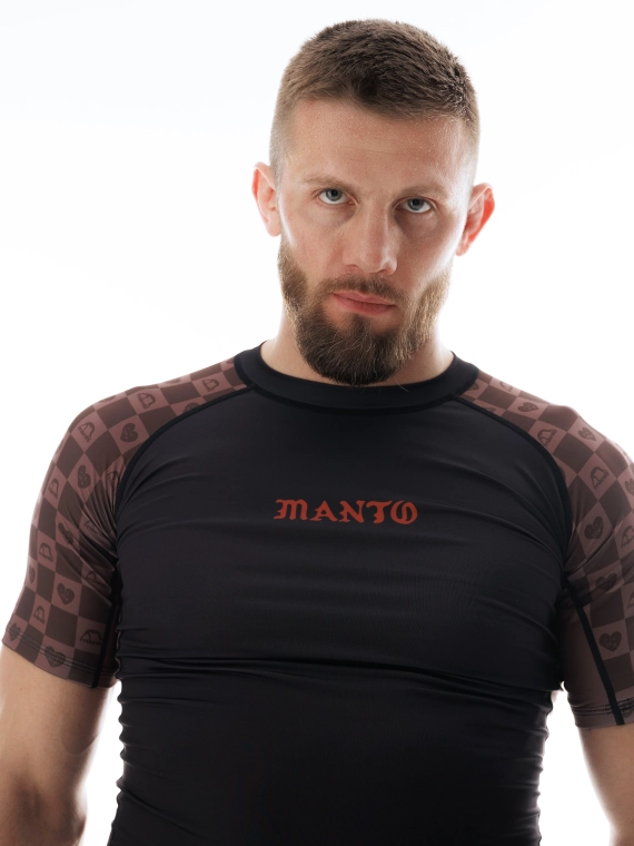 MANTO rashguard TUFF LUV czarny