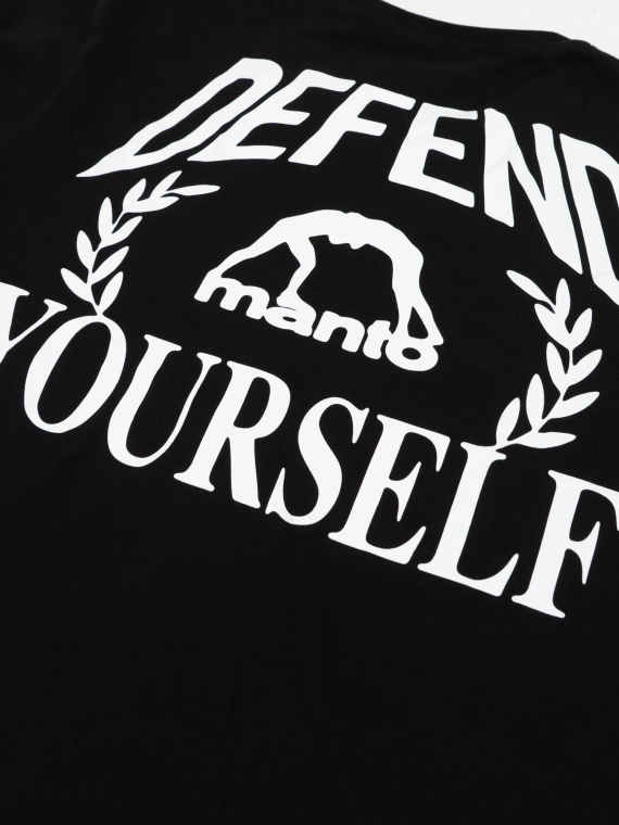 MANTO t-shirt DEFEND 25 czarny
