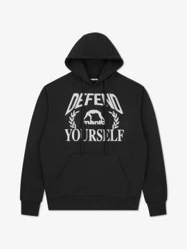MANTO bluza z kapturem DEFEND czarna